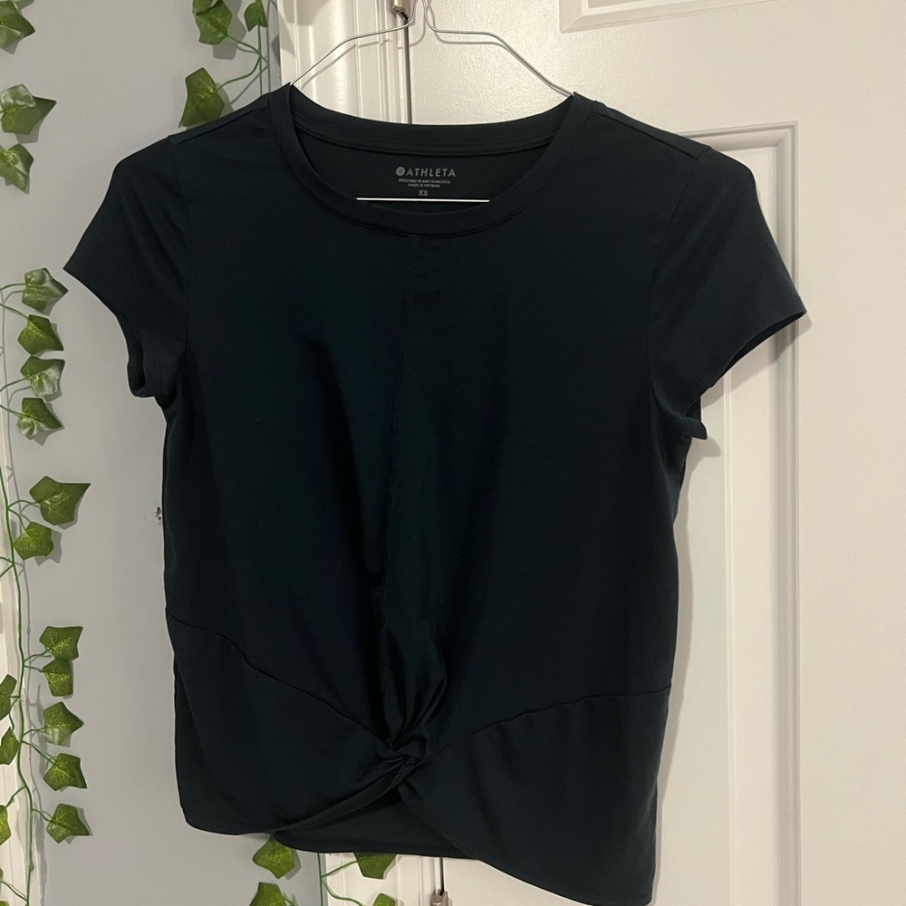 Athleta Dark Teal Green Top